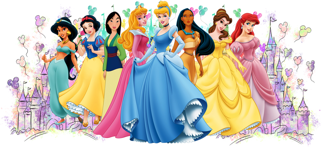 Reinos de Princesas Mágicas para Vasos Snowglobe de 16 oz (Disney Princess)