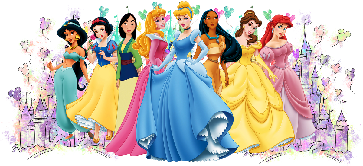 Reinos de Princesas Mágicas para Vasos Snowglobe de 16 oz (Disney Princess)