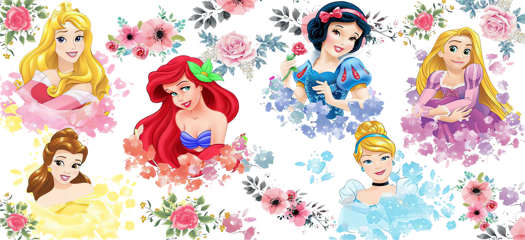 Reinos de Princesas Mágicas para Vasos Snowglobe de 16 oz (Disney Princess)