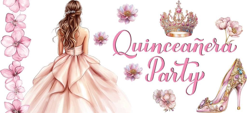 Sueños de Quinceañera para Snowglobe 16 oz (Quince)