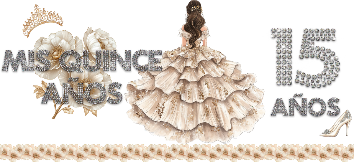 Sueños de Quinceañera para Snowglobe 16 oz (Quince)