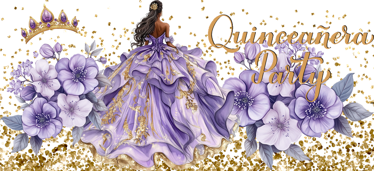 Sueños de Quinceañera para Snowglobe 16 oz (Quince)