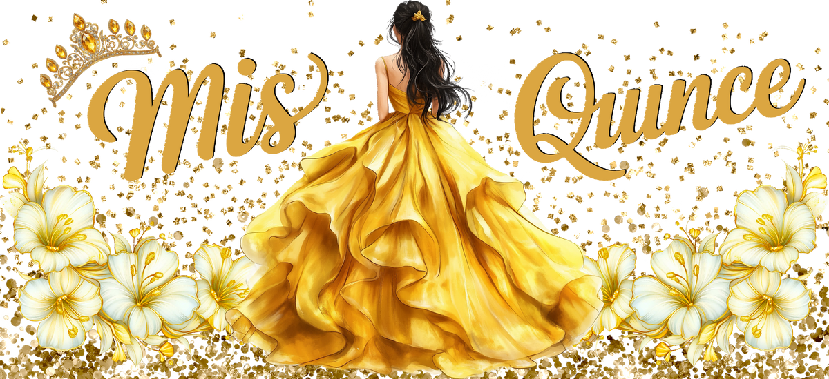 Sueños de Quinceañera para Snowglobe 16 oz (Quince)