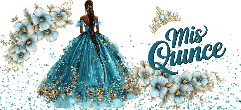 Sueños de Quinceañera para Snowglobe 16 oz (Quince)