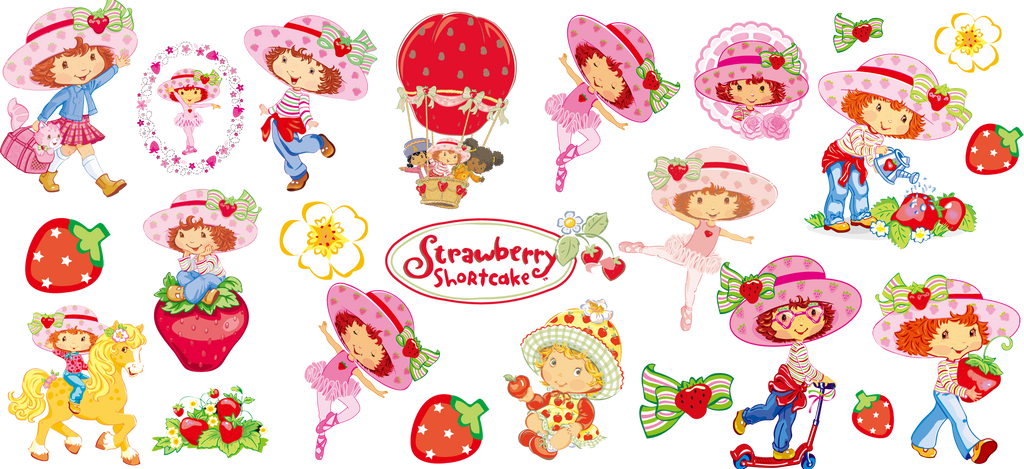 Dulce Mundo de Fresas para Snowglobe 16 oz (Rosita Fresita)