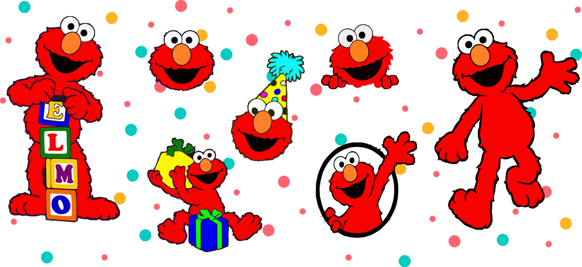 Amigos Peluditos para Snowglobe 16 oz (Sesame Street)