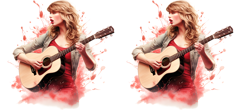 Eras de Música y Brillo para Vasos Snowglobe de 16 oz (Taylor Swift)