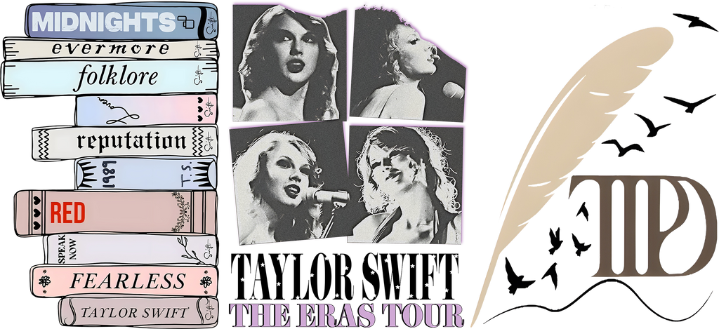 Eras de Música y Brillo para Vasos Snowglobe de 16 oz (Taylor Swift)